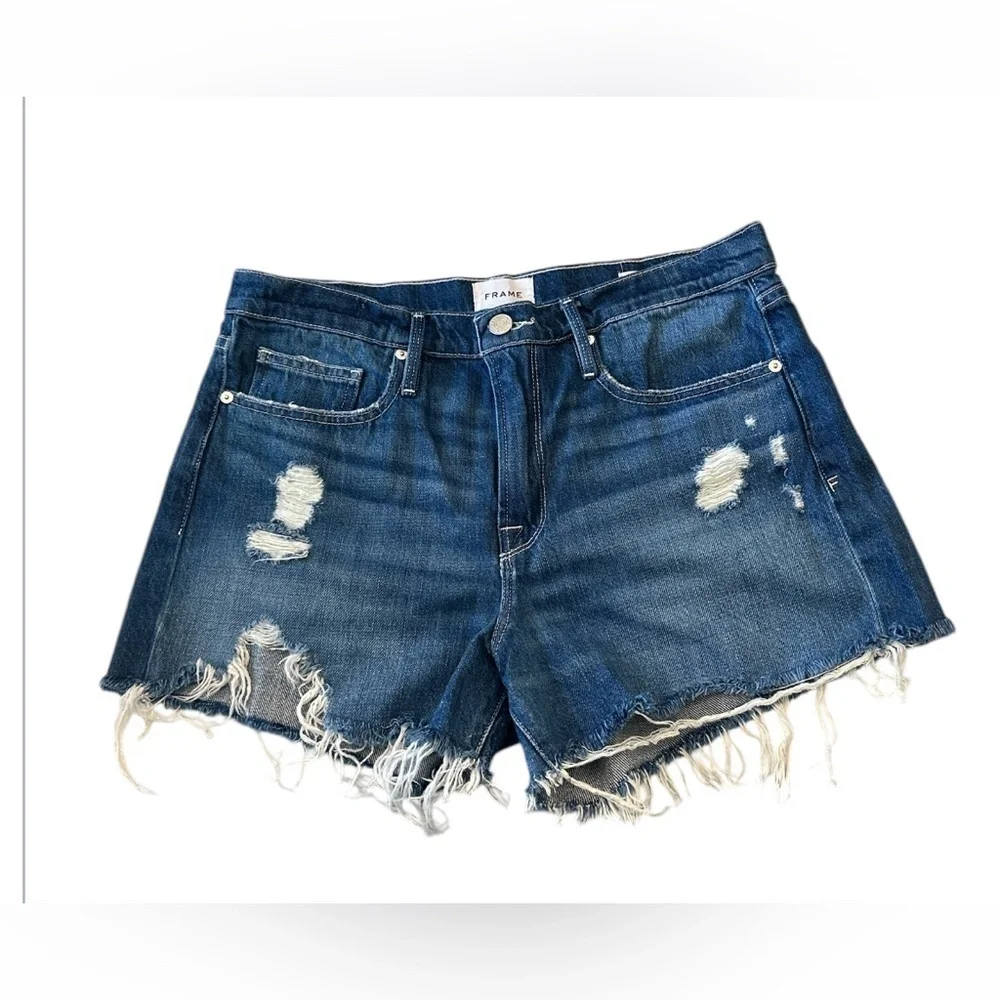 Women’s Denim FRAME Le Brigette Short Size: 29